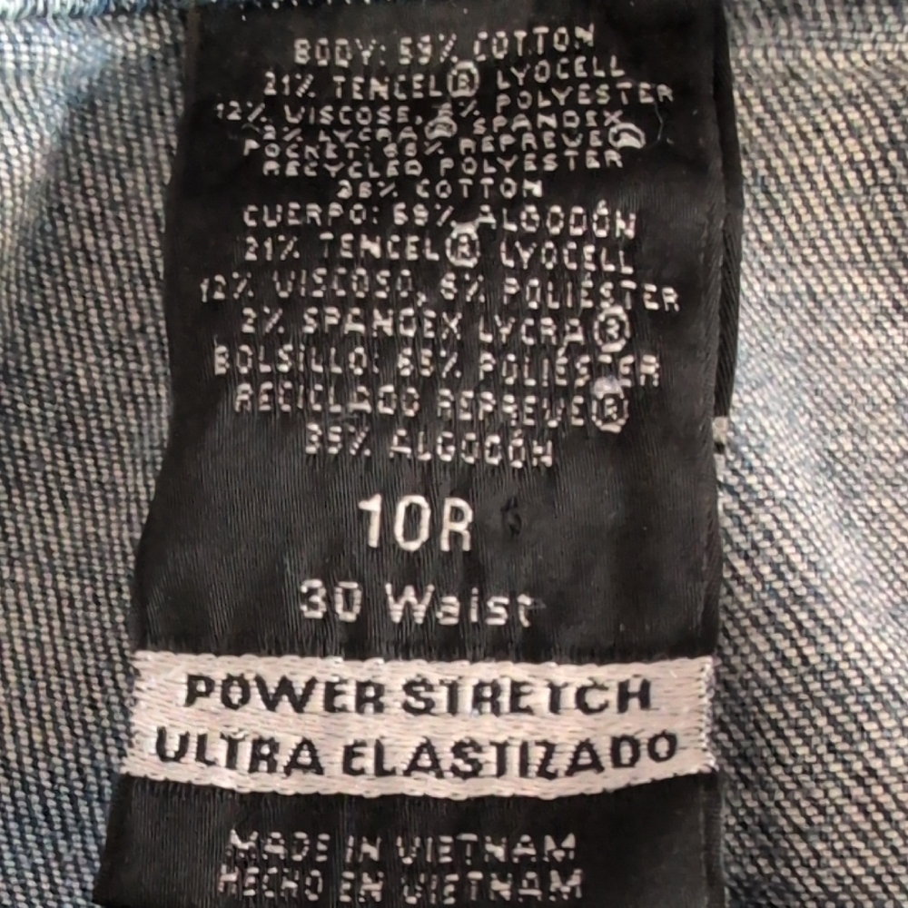 Mossimo Mid Rise Straight Leg Women's Jeans 10R P235 - Picture 9 of 9
